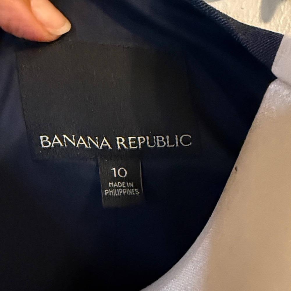 Banana Republic Dark Blue Vest - Picture 2 of 10